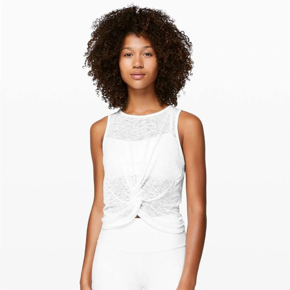 Lululemon Breeze Through Twist Tank
White size  4 - Picture 4 of 8